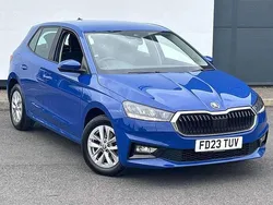 Energy blue Used 2023 Skoda Fabia Comfort Hatchback | £15,295 (Fair price)