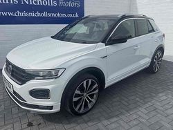 White Used 2019 VW T-Roc R-line SUV | £19,995 (Fair price)