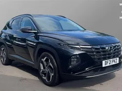 Phantom black Used 2021 Hyundai Tucson Ultimate SUV | £22,538 (Fair price)