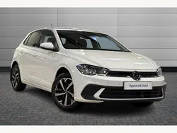Pure white Used 2024 VW Polo R-line Hatchback | £20,150 (Fair price)