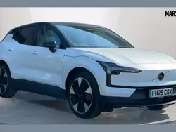 White New 2025 Volvo EX30 Ultra SUV | £34,991 (Super price)