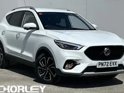White Used 2023 MG ZS Exclusive Sedan | £14,649 (Fair price)