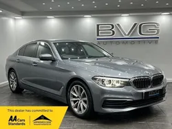 Blue Used 2017 BMW 520 Sedan | £11,994 (Fair price)