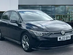 Black Used 2023 VW Golf VIII R-line Hatchback | £22,583 (Fair price)