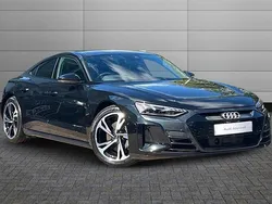 Mythos black Used 2023 Audi e-tron GT quattro Comfort Sedan | £46,970 (Good price)