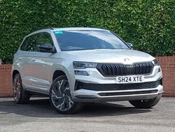 Silver Used 2024 Skoda Karoq SportLine SUV | £28,498 (Fair price)