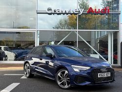 Blue Used 2022 Audi A3 Sportback Black Edition Hatchback | £25,250 (Expensive)