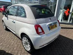 White Used 2017 Fiat 500C S Cabriolet | £10,495 (Fair price)