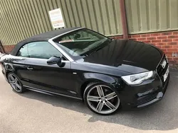Phantom black Used 2014 Audi Cabriolet S-Line Cabriolet | £10,995