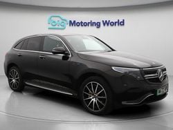Black Used 2022 Mercedes EQC400 AMG line SUV | £26,000 (Fair price)
