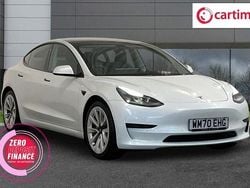 White Used 2021 Tesla Model 3 Standard Range Plus Sedan | £15,250 (Fair price)