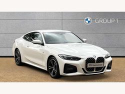 White Used 2021 BMW 420 M Sport Coupe | £24,995 (Fair price)