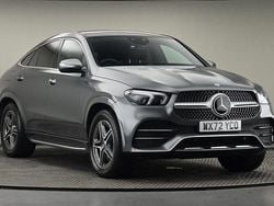 Graphite grey Used 2022 Mercedes GLE350 AMG line Coupe | £48,350 (Good price)
