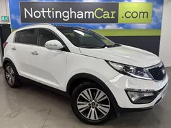 White Used 2014 Kia Sportage 3 SUV | £10,495 (A bit pricey)