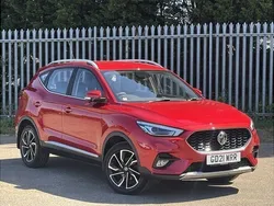Red Used 2021 MG ZS Exclusive Sedan | £10,845 (Fair price)