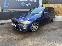 Blue Used 2018 BMW 540 M Sport Estate | £26,300 (Fair price)