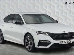 Moon white metallic Used 2023 Skoda Octavia vRS Hatchback | £24,187 (A bit pricey)