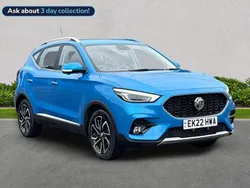 Blue Used 2022 MG ZS Exclusive Sedan | £14,934 (Fair price)