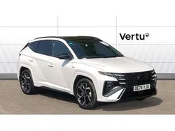 White Used 2024 Hyundai Tucson N Line SUV | £31,249 (Super price)