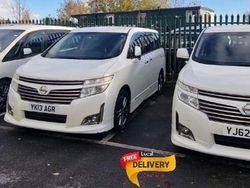 White Used 2013 Nissan Elgrand MPV | £5,999