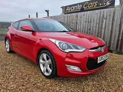 Red Used 2013 Hyundai Veloster Hatchback | £4,495 (Good price)