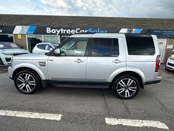 Silver Used 2015 Land Rover Discovery 4 HSE Luxury SUV | £17,995 (Fair price)