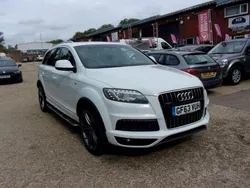 White Used 2014 Audi Q7 S-line plus SUV | £9,995 (Super price)