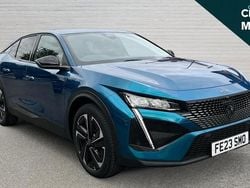 Blue Used 2023 Peugeot 408 Allure Premium Sedan | £19,669 (Good price)