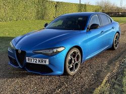 Blue Used 2022 Alfa Romeo Giulia Veloce Sedan | £23,999 (A bit pricey)