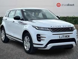White Used 2021 Land Rover Range Rover evoque R-Dynamic SUV | £24,850 (Fair price)