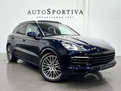 Blue Used 2022 Porsche Cayenne Platinum Edition SUV | £62,990 (Fair price)