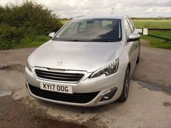 Silver Used 2017 Peugeot 308 Allure Estate | £8,995 (Expensive)