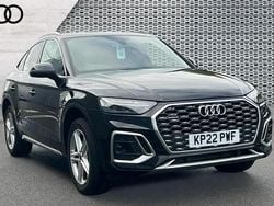 Black Used 2022 Audi Q5 S-Line SUV | £32,767 (Fair price)