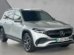 Iridium silver metallic Used 2022 Mercedes EQB300 AMG Line Premium SUV | £27,757 (Fair price)