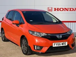 Orange Used 2016 Honda Jazz EX Hatchback | £9,085 (Fair price)