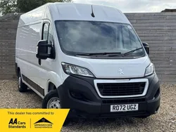 White Used 2022 Peugeot Boxer Van | £14,995 (Fair price)