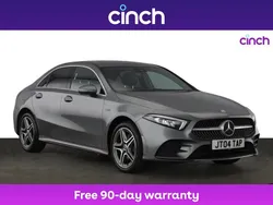 Grey Used 2021 Mercedes A250 AMG line Sedan | £15,999 (Good price)