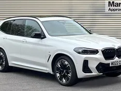 White Used 2022 BMW iX3 M Sport SUV | £28,769 (Fair price)