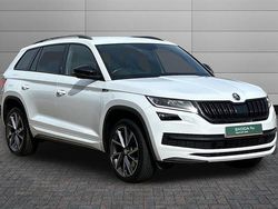 White Used 2019 Skoda Kodiaq SportLine SUV | £23,500 (Good price)