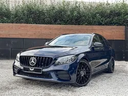 Blue Used 2021 Mercedes C200 AMG line Estate | £28,188