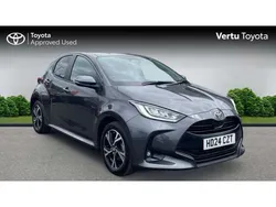 Grey Used 2024 Toyota Yaris Hybrid Design Hatchback | £18,500 (Fair price)