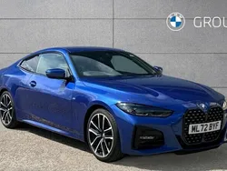 Blue Used 2022 BMW 430 M Sport Coupe | £31,995 (Good price)