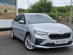Brilliant silver metallic Used 2024 Skoda Scala SE L Hatchback | £20,995