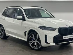 White Used 2024 BMW X5 M Sport SUV | £66,999 (Fair price)