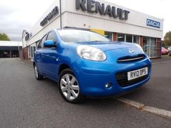 Blue Used 2012 Nissan Micra Acenta Hatchback | £3,495 (Fair price)