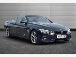 Black sapphire Used 2017 BMW 420 Sport Line Cabriolet | £10,990 (Good price)