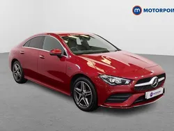 Red Used 2020 Mercedes CLA250e AMG Line Premium Sedan | £20,749 (Fair price)
