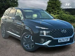 Black New 2024 Hyundai Santa Fe Ultimate SUV | £40,999 (A bit pricey)