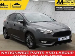 Grey Used 2017 Ford Focus ST-Line Hatchback | £8,149 (Fair price)
