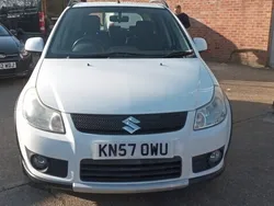 White Used 2007 Suzuki SX4 GLX Hatchback | £1,495 (Fair price)